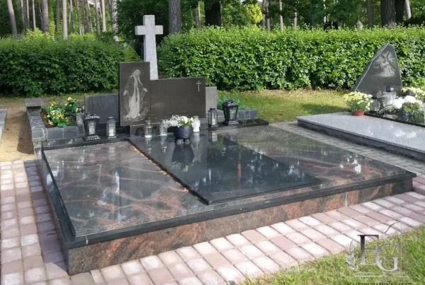 granito paminklas, antkapis